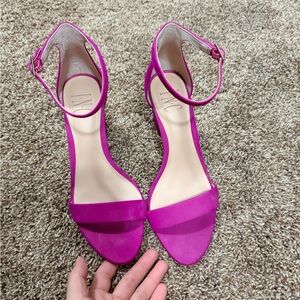 INC International Concepts Fuchsia Heels